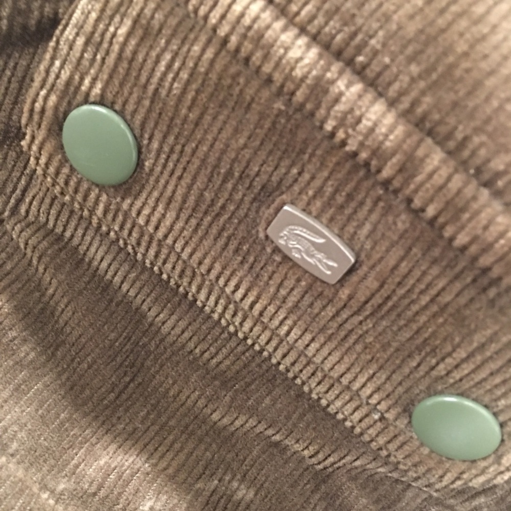 Lacoste original velvet jacket